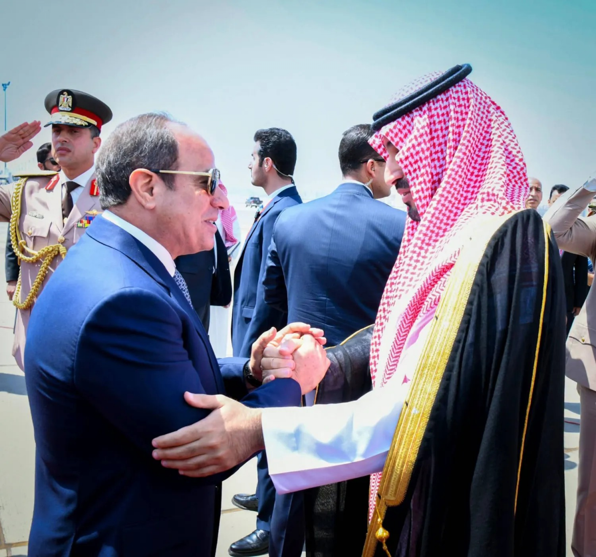 ولي العهد في مصر.. أمن المنطقة لا يتجزأ!