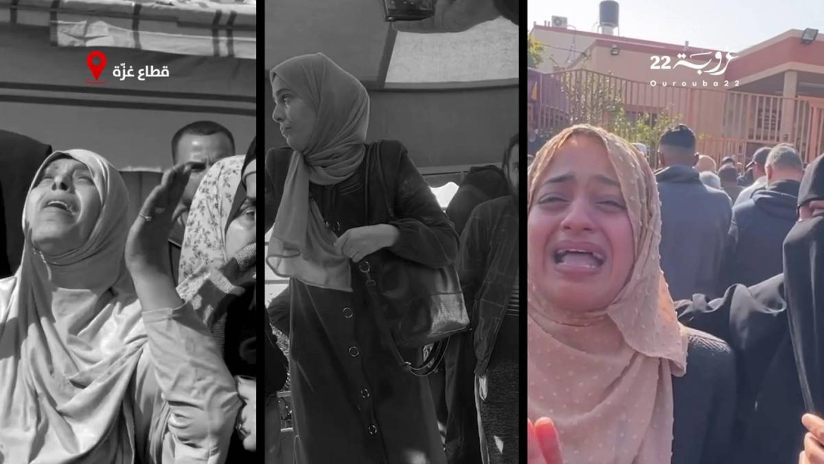 نساء غزة يواجهن الفاجعة: 