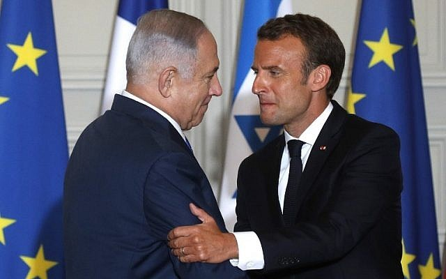 إسرائيل في مواجهة فرنسا وأوروبا