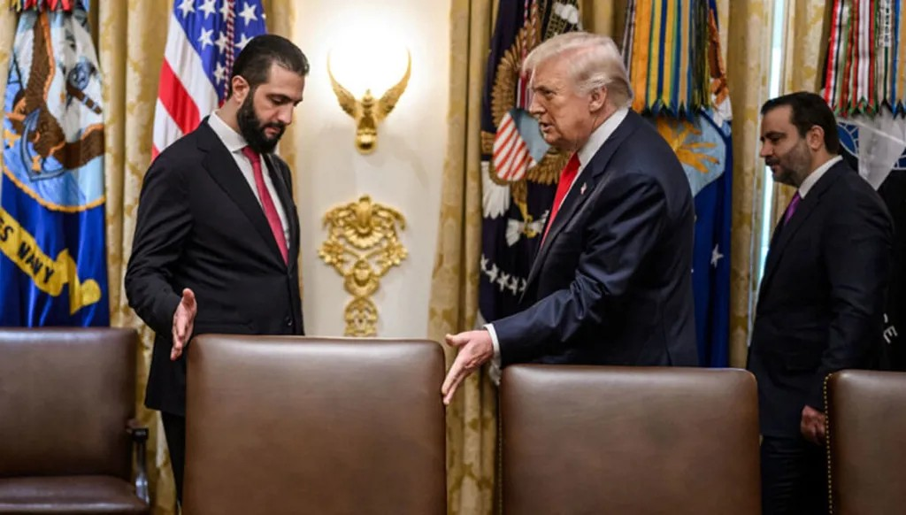 موقف الشرع من النقاط الخمس لترامب