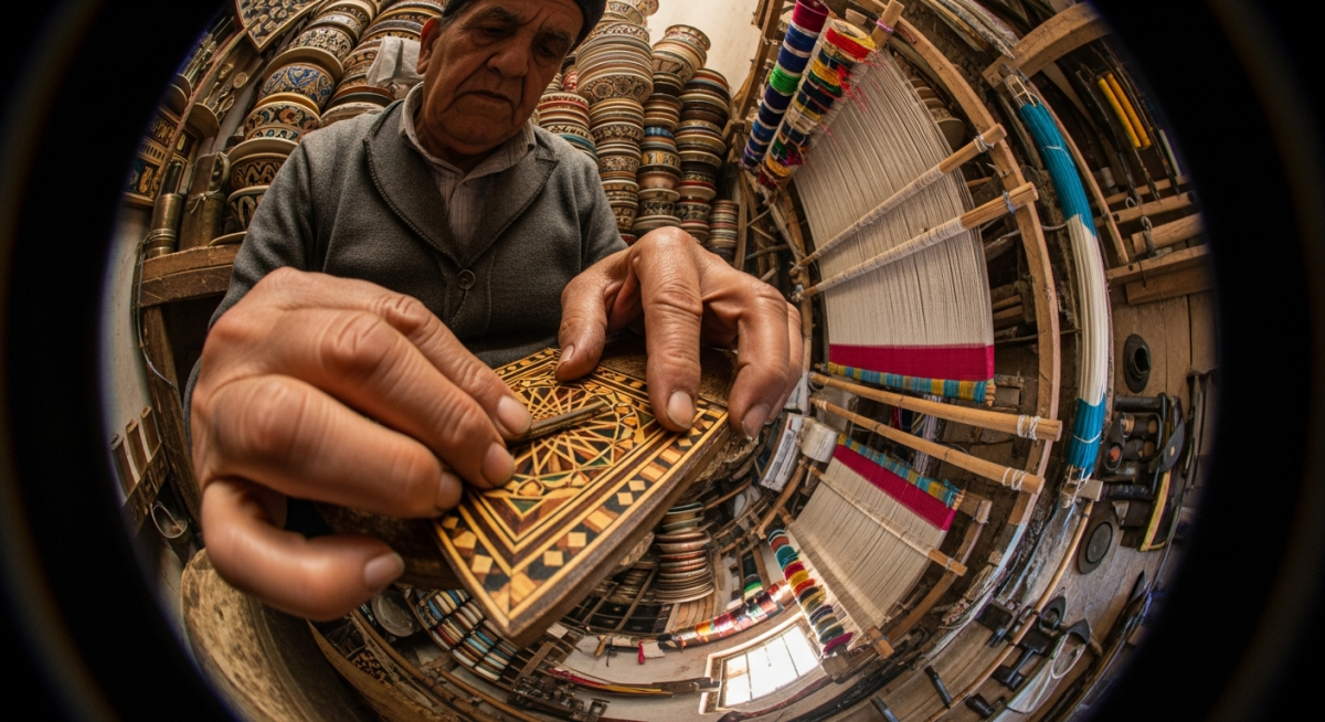 الحرف التقليدية في مواجهة العصر الرقمي: 