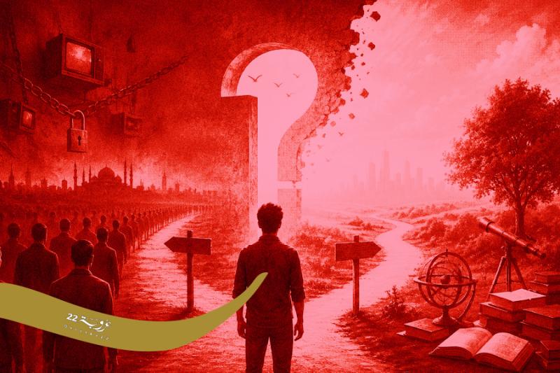 الشَّكُّ ضِدَّ الطّاعَة!
المُنْقِذُ مِنْ يَقينِ الضَّلال