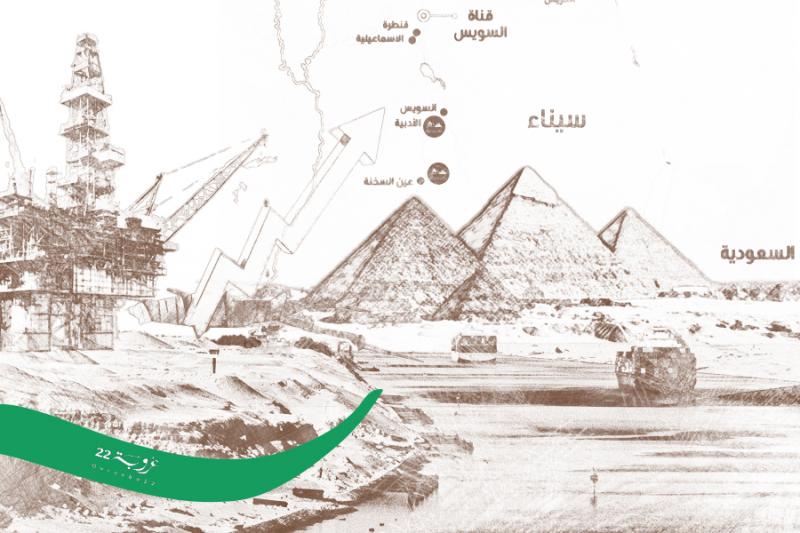 الاقتِصادُ المِصْرِيُّ في ظِلِّ حُمَمِ البُـرْكانِ المُشْتَعِلِ في الخَليج!